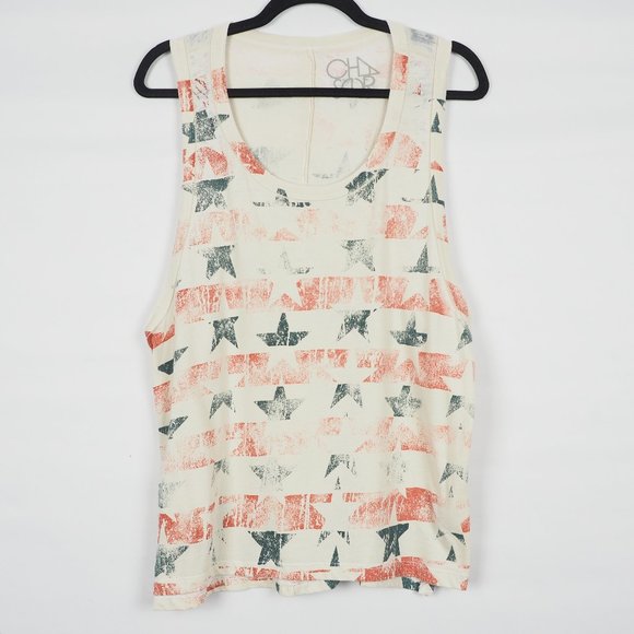 Chaser Stars and Stripes Burnout Tank M - Picture 1 of 4